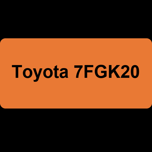 Toyota 7FGK20